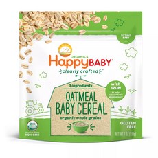 해피베이비 클리얼리크래프트 198g, 1개, 오트밀(Oatmeal)