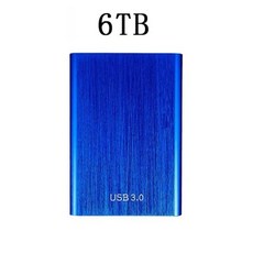 공구 패키지샤오미 미지아 고속 외장 하드 드라이브 데스크탑 노트북용 저장 장치 USB3.0 SSD 12TB 16T, 20 6TB Blue, 한개옵션1