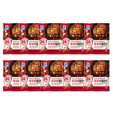 사조대림 쭈꾸미 철판 볶음 350g x10개 밑반찬 캠핑요리, 10개