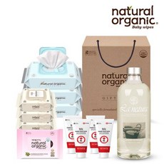 네츄럴오가닉아기물티슈선물세트