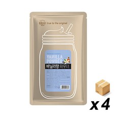 (박스)대상 복음자리 바닐라향 파우더 1kg x 4개