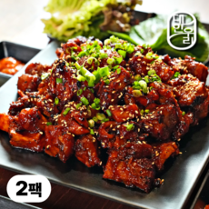 대한우리 국내산 순살 슬라이스 오미자 족발, 350g, 2개