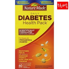 네이처메이드 Diabetes Health Pack 60 Packets, 1개