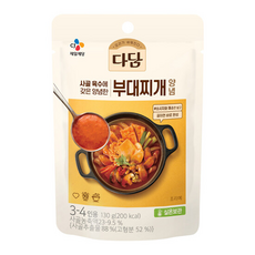 다담 사골부대 찌개양념