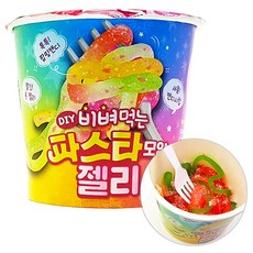비벼먹는 파스타 모양 젤리 65g, 2개