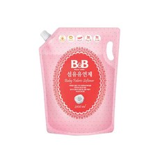 굿앤맘/ 비앤비 섬유유연제 자스민 리필 2100ml, 위생용품_08_젖병세제(거)리필x3