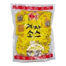 태산 맛미 겨자소스 3g x200개, 600g, 3개