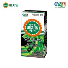 담백한 베지밀 에이 검은콩 두유, 190ml, 80개