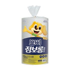 유한킴벌리 뽀삐 점보롤 화장지 500M 1겹x4롤1팩 _[무한우주1679], 옵션 1