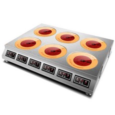업소용 인덕션 식당 조리용 고화력 음식점 주방, 3구 인덕션 쿠커 2500W