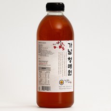가남농원 청매원 매실원액, 1L, 3개