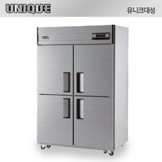 유니크 냉장고 45박스 냉동1냉장3 업소용 UDS-45RFAR, 메탈, 아날로그