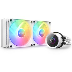 NZXT KRAKEN 크라켄 240 RGB 화이트 CPU 수냉쿨러, KRAKEN 240 RGB 화이트