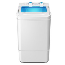 소형세탁기 반자동세탁기 1인가구 원룸 7kg, 7.0KG 레드s