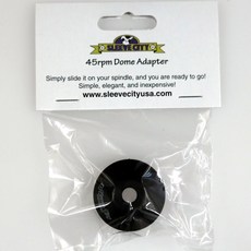 슬리브 시티 45RPM 돔 어댑터, 1개