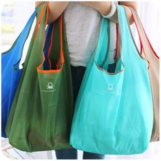 wholesale 500pcs lot Eco 재사용 가능한 접이식 폴리 에스터 쇼핑백 슈퍼마켓 방수 식료품 토트 맞춤형 크기 로고 수락