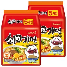 삼양 쇠고기면 120g, 10개