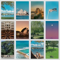 (A2) 시드니 멜버른 호주여행 포스터 100종 (집들이 이사 신혼집 개업 선물 요시고 사진전 유럽 감성카페 모던 미드센츄리 인테리어), 99 Bondi Beach #6, A2