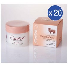 케어라인 플라센타 양태반 크림 콜라겐 비타민E 100ml Careline Placenta Cream, 20개