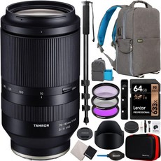 탐론 70180mm F/2.8 Di III VXD Sony EMount Lens A056 풀프레임 미러리스 APSC 카메라 번들 데코기어 사진 백팩 케이스 67mm 필터 키트 64