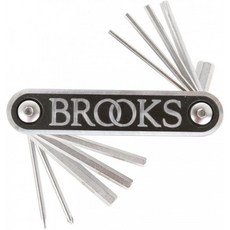 Brooks England MT10 가죽 슬리브 툴 키트 앤틱 브라운