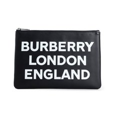 명품_티앤씨 BURBERRY 8015695 A1189 레터링 로고 클러치백