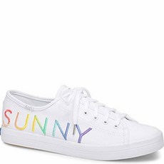 Keds Womens Kickstart Sunnylife Logo Fashion Sneaker Wht Multi/241809