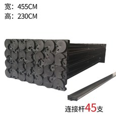 포토존 만들기 미니트러스 포토월 홍보 전시 배경 현수막 무대 접이식, 3x6칸/2x5m/스트랩핀45개