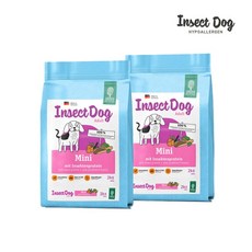  인섹트도그 미니 2kg 2팩, 단일옵션, 상세 설명 참조, 상세 설명 참조 