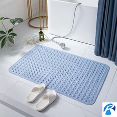 스마트링크 샤워 미끄럼방지 온스크린 두꺼운 무 특이한맛 목욕 마사지 바닥 화장실 전 점포 물격리, 66 *106CM 오버사이즈 직사각형