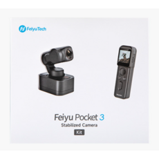 [chengyi] 페이유 Feiyu Pocket3 액션카메라 짐벌 4K 130도 광각 렌즈 탑재 카메라 액션캠 최신버전, Feiyu Pocket3 Kit 세트