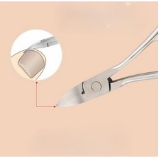 발톱용 니퍼 두꺼운 내성 발톱 깍이 노인용 손톱 깎이 니퍼, 1개입, 1개