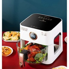 와이비홀딩스 에어후라이어 에어플라이 가정용 공기 프라이기 에어, 6L 에어후라이기 음성인식