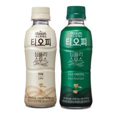 맥심 티오피 심플리스무스 240ml 2종(스위트10+라떼10) / 총 20페트, 상세페이지 참조, 상세페이지 참조