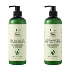 1+1 다시마 트리트먼트(띵코 TC-7 켈프씨위드 허브스칼프 트리트먼트 500ml 2개세트 총1000ml), 단품