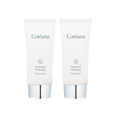 코리아나 발효 화이트닝 선크림, 2개, 50ml