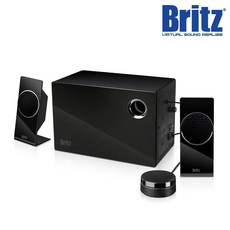 브리츠 BR-2600M Plus 블랙 우퍼 2.1채널 컴퓨터 스피커