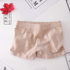 엉뽕 여성 반바지 노출방지 색깔 실크 헴라인 얇은