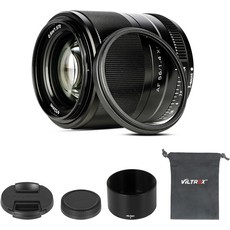 미러리스 카메라 렌즈 VILTROX 56mm f/ 1.4 F1.4xF Fujifilmx 마운트 카메라용 APS-C 인물 렌즈x-T30x-T3x-PRO3x-T200x-E4x-E3x-