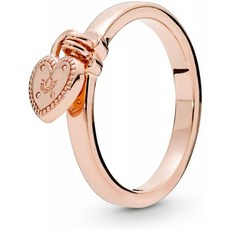 PANDORA Love Lock PANDORA 로즈 링 크기 : EUR-52 US-6-186571-52