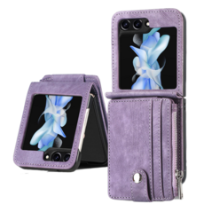 래미리아 갤럭시 Z플립5 케이스 지갑+카드 수납 휴대폰 케이스