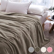 와플극세사담요