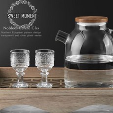 모던홈 노블레스 소주잔 50ml 세트 신혼부부선물 집들이, 1세트, 50ml 4개