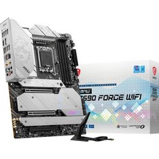 MSI Z690 Force WiFi Gaming 마더보드 ATX 12세대 인텔 코어 LGA 1700 소켓 DDR5 PCIe 4 CFX M.2 슬롯 6E 364785