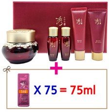 수려한 효비담 발효 크림 75ml (50ml+25ml)/ 추가 75ml, 1개 - 수려한효비담