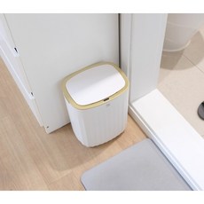 미스랩 자동 센서 스마트 휴지통 20L 카페 인테리어 화장실 기저귀 쓰레기통 [ 호환봉투 증정]