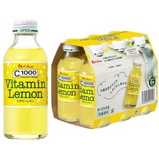 C1000 비타민레몬 140ml_6병 하우스 웰니스푸드, 6개, 140ml