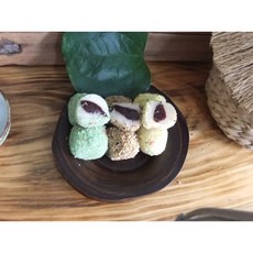 [대영] 국내산 찹쌀 냉동 삼색경단(고물:깨) (20g*150알) 3kg, 1개