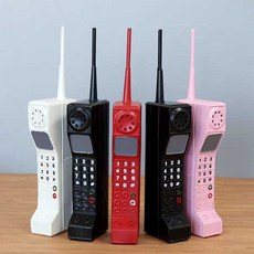복고풍 전화기 장식 영국 런던 엔틱 빈티지 소품 복고, 레드ㅣ4x7x32cm, 1개, 레드ㅣ4x7x32cm