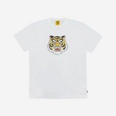 [정품 보증] 아이앱 스튜디오 x 기아 타이거즈 타이거 헤드 티셔츠 화이트 IAB Studio x KIA TIGERS Tiger